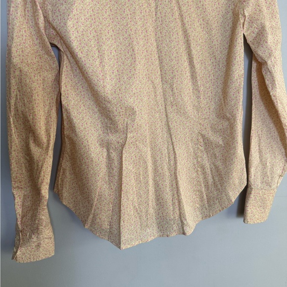 Barney’s New York button down women’s flower shirt size L - Picture 8 of 10
